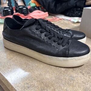 FRYE leather platform sneakers